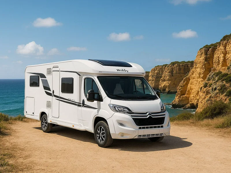 4 Personen mit Längsbetten - Hobby Optima T65 HFL
