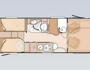 Knaus Van i 650 MEG, Raumwunder auf nur 6,99 Meter Länge, Automatik, Komfortsitze, Raumbad, Dachklima, AHK, Navigation, 32 Zoll TV, uvm