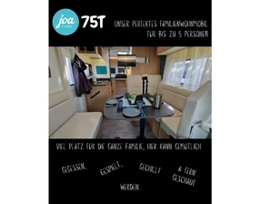 Joa 75T - Perfekt für die Familie mit bis zu 5 Personen