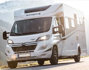 Für Pärchen & Familien mit TV SAT-Anlage, Längsbetten, Rückfahrkamera, uvm.