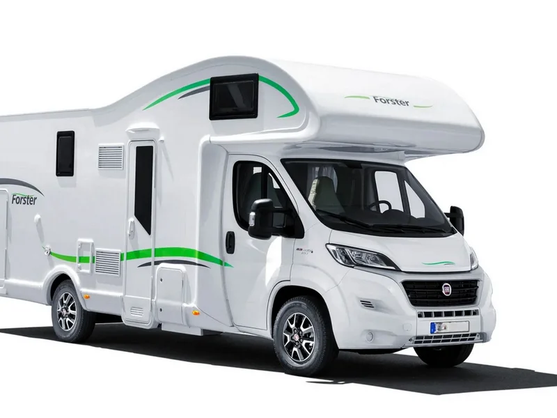 Wohnmobil Forster A 734 - 7 Schlafplätze mit Moped