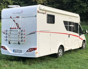 Sunlight T67 Köln mit 5 Schlafplätzen, Markise, Fahrradträger, Navi uvm. 