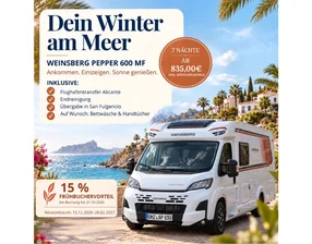 Weinsberg Cara Compact Edition Pepper 600 MF Spanien