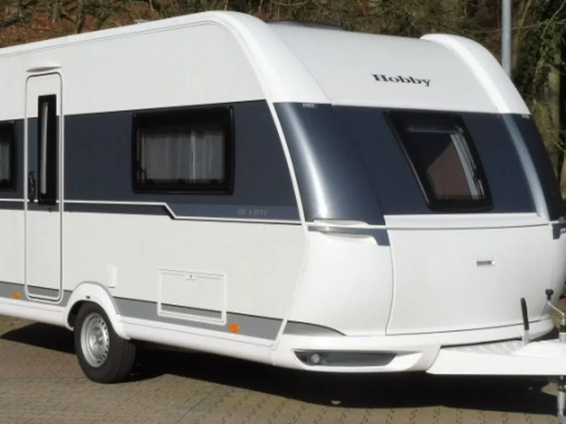 Knaus 450FU Wohnwagen für 2 - 4 Personen mit Sonnensegel uvm